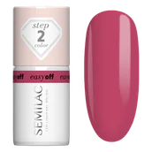 Lakiery hybrydowe - Semilac Lakier do paznokci Easy Off, L17 Pink Coral - miniaturka - grafika 1