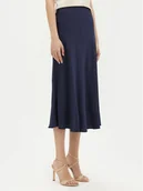 Spódnice - Fracomina Spódnica midi FJ25SG2003W45101 Granatowy Regular Fit - miniaturka - grafika 1