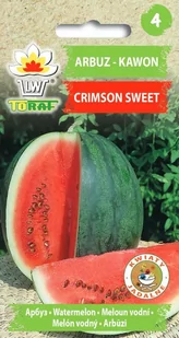 Toraf WARZYWA Arbuz Crimson Sweet 1g 01757 - Nasiona i cebule - miniaturka - grafika 1