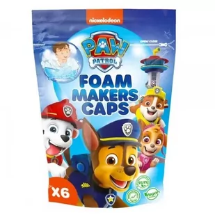 Foam Makers Caps pianotwory do kąpieli 6x16g - Kosmetyki kąpielowe dla dzieci - miniaturka - grafika 1
