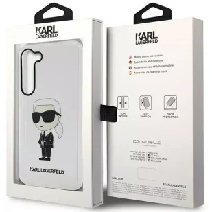 Etui ochronne na telefon Karl Lagerfeld KLHCS23MHNIKTCT do Samsung Galaxy S23+ Plus S916 transparent hardcase Ikonik Karl Lagerfeld - Etui i futerały do telefonów - miniaturka - grafika 8