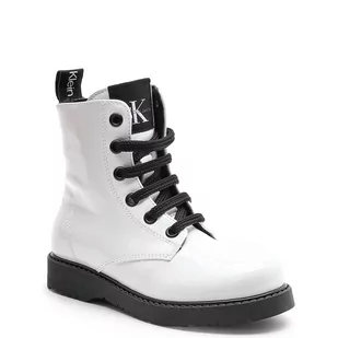 CALVIN KLEIN JEANS Botki - Buty dla dziewczynek - miniaturka - grafika 1