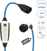 Ładowarki do samochodów elektrycznych - Mobile Wallbox 16A light 7,5m Pureweiß, 11 kW, 7,5 Meter Kabel - miniaturka - grafika 1