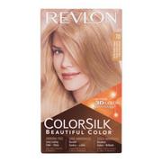 Farby do włosów i szampony koloryzujące - Revlon Colorsilk Beautiful Color farba do włosów Farba do włosów 59,1 ml + utleniacz 59,1 ml + odżywka 11,8 ml + rękawiczki W 70 Medium Ash Blonde - miniaturka - grafika 1