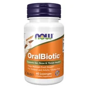 Suplementy naturalne - Now Foods OralBiotic (60 kaps.) - miniaturka - grafika 1
