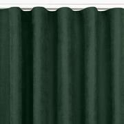 Zasłony - Zasłona MILANA kolor butelkowa zieleń styl klasyczny taśma wave transparentna 7 cm szenila 560x245 homede - CURT/HOM/MILANA/CHEN - miniaturka - grafika 1