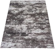 Dywany - Prostokątny brązowy dywan w nowoczesnym stylu F4-B12 - miniaturka - grafika 1