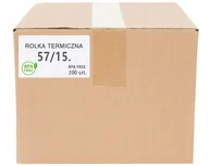 Akcesoria do monitoringu - Rolki Termiczne 57X15 Fv Vat (1 Karton 200 Szt.) - miniaturka - grafika 1