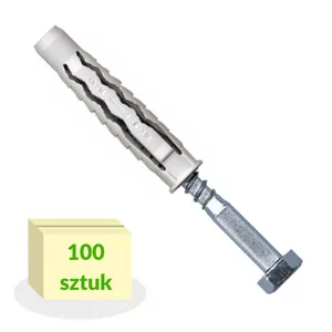 Arvex Kołek uniwersalny GXS Ø10/6.0x60mm - 100szt - Kołki - miniaturka - grafika 1