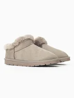 Botki damskie - Blackfield Botki zimowe "Ensha" w kolorze szarobrązowym - miniaturka - grafika 1