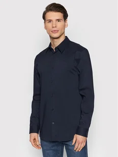 Guess Koszula Sunset M1YH20 W7ZK1 Granatowy Slim Fit - Koszule męskie - miniaturka - grafika 1