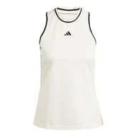 Koszulki sportowe damskie - Damski podkoszulek adidas Heritage Tank White S - miniaturka - grafika 1
