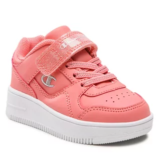 Buty dla dziewczynek - Sneakersy CHAMPION - Rebound Low G Td S32274-CHA-PS047 Pink - grafika 1