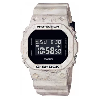 Paski - Casio Męski cyfrowy zegarek kwarcowy z plastikowym paskiem DW-5600WM-5ER, szary, pasek - grafika 1