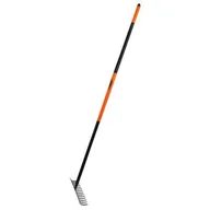 Grabie i motyki - Grabie metalowe 14-zębne trzonek metalowy 155 cm ERMET - miniaturka - grafika 1