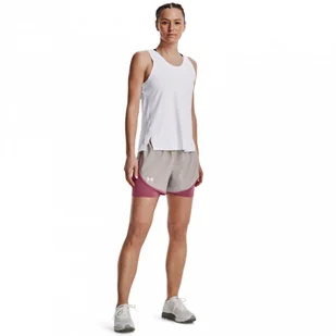 Damskie spodenki do biegania UNDER ARMOUR UA Fly By Elite 2-in-1 Short - Spodenki damskie - miniaturka - grafika 1