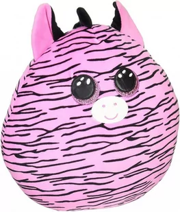 Ty Squish-a-Boos Zoey różowa zebra 22cm - - Maskotki i pluszaki - miniaturka - grafika 1