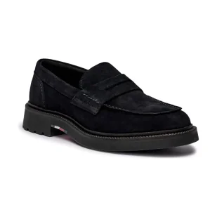 Tommy Hilfiger Skórzane loafersy COMFORT - Półbuty męskie - miniaturka - grafika 1