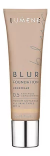 Lumene Podkład Wygładzający BLUR 0.5 Fair Nude 30ml LU-5718 - Podkłady do twarzy - miniaturka - grafika 1