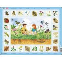 Puzzle Układanka Na łące Maxi (36.5x28.5 cm) Tactic - Puzzle - miniaturka - grafika 1