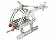 Klocki - Metalowy Helikopter Do Złożenia Zestaw Kreatywny 87 el Playtive - miniaturka - grafika 1