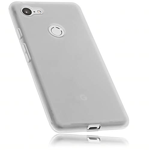 mumbi etui kompatybilne z Google Pixel 3 XL etui na telefon komórkowy, przezroczyste białe