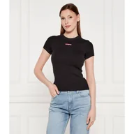 Koszulki i topy damskie - Tommy Jeans T-shirt Slim Fit - miniaturka - grafika 1