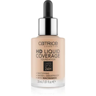 Catrice HD Liquid Coverage podkład w płynie 030 Sand Beige 30ml - Podkłady do twarzy - miniaturka - grafika 1