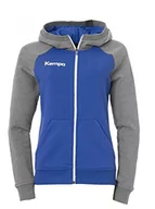 Kurtki damskie - Kempa Damska kurtka Fly High Hood Jacket damska niebieski Royal/szary melanż XL - miniaturka - grafika 1