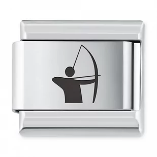 Murrano ITALIAN CHARMS Symbole Sportowe Łucznictwo IH-208 - Charmsy - miniaturka - grafika 1