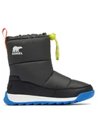 Buty dla chłopców - Sorel Śniegowce Youth Whitney™ II Plus Puffy Wp 2088571093 Szary - miniaturka - grafika 1