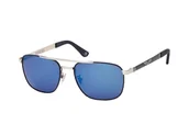 Okulary przeciwsłoneczne - Okulary POLICE SPL89055F94B. Okulary przeciwsłoneczne, Kolor niebieski. Mężczyzna. - miniaturka - grafika 1
