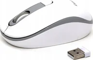 Myszki - Omega MYSZ BEZPRZEWODOWA MOUSE WIRELESS 1000/1200/1600 DPI WHITE-GREY [45862] - miniaturka - grafika 1
