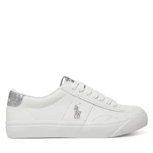 Sneakersy Polo Ralph Lauren Ryley RL02448101 Biały - Buty dla dziewczynek - miniaturka - grafika 1