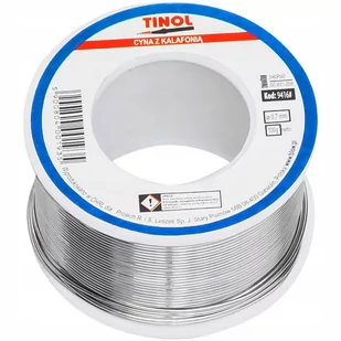Cyna spoiwo lutownicze z topnikiem 100g 0,7mm - Akcesoria do lutowania - miniaturka - grafika 1