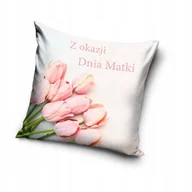 Poszewki na poduszki - POSZEWKA na poduszkę Z OKAZJI DNIA MATKI 40x40 cm - miniaturka - grafika 1