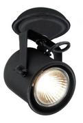 Lampy ścienne - Argon Kinkiet OPRAWA Plafon CEJLON 3068 1pł halogenowa Czarny - miniaturka - grafika 1