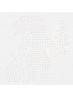 Zabawki kreatywne - Hama midi - podkładka uzupełniająca Św. Mikołaj 284 - miniaturka - grafika 1