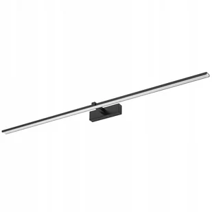 Kinkiet czarny nad lustro 120 cm 24W neutralny VENUS - Lampy ścienne - miniaturka - grafika 1