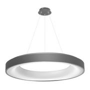 Lampy sufitowe - Azzardo Lampa wisząca Sovana 80 CCT styl nowoczesny aluminium akryl szary AZ3450 - miniaturka - grafika 1
