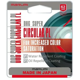 Marumi DHG Super Circular PL 62 mm (MCPL62 SUPER DHG) - Filtry fotograficzne - miniaturka - grafika 1