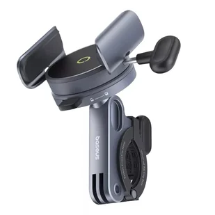 Uchwyt na rower / hulajnogę / skuter Baseus PrimeTrip Magnetyczny na telefon - Czarny - Pozostałe akcesoria do telefonów - miniaturka - grafika 1