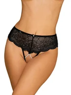 Majtki damskie - Obsessive pearlove - figi, Czarny Wariant/Rozmiar: XS/S  << DYSKRETNIE   |   DOSTAWA 24h   |  GRATISY - miniaturka - grafika 1