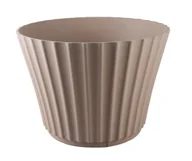 Donice - TAJEMNICZY OGRÓD Osłonka bambusowa 35.3 cm beżowa EKO - miniaturka - grafika 1