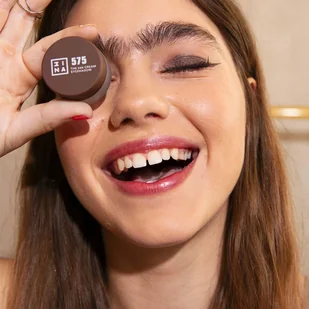 3ina 3INA MAKEUP - Vegan - Cruelty Free - The Cream Eyeshadow 575 - brązowy - 24h trwałej - Wodoodpornej formule - Cienie do powiek żywe kolory oraz kremowa konsystencja - Cienie do powiek - miniaturka - grafika 2
