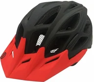 Kaski rowerowe - Neon HID Black/Red Fluo L/XL Kask rowerowy - miniaturka - grafika 1
