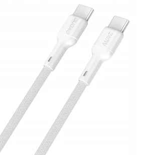 Kabel Dudao L9C Max 240W PD USB-C - USB-C 1,2m - biały - Kable USB - miniaturka - grafika 1