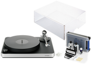 Gramofony - ClearAudio CONCEPT MM (czarny/srebrny) + pokrywa + zestaw akcesoriów - miniaturka - grafika 1