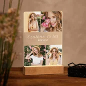 Ramki na zdjęcia - Lampka ramka L z wydrukiem na szkle akrylowym i podświetleniem LED - miniaturka - grafika 1