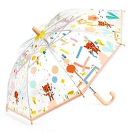 Parasole - Djeco Lifestyle Mały Parasol Chamallow Kitten Chamallow Młodzież Unisex, wielokolorowy (wielokolorowy), jeden rozmiar - miniaturka - grafika 1